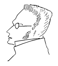 Stirner nel disegno di Engels